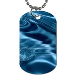 WATER RIPPLES 1 Dog Tag (One Side)