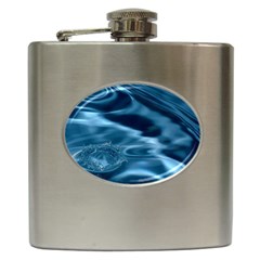 Water Ripples 1 Hip Flask (6 Oz)