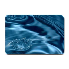 Water Ripples 1 Small Doormat  by trendistuff