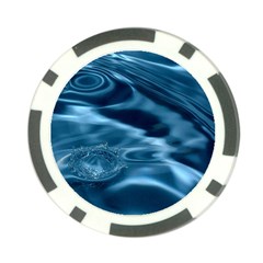 Water Ripples 1 Poker Chip Card Guards