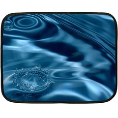 Water Ripples 1 Fleece Blanket (mini)