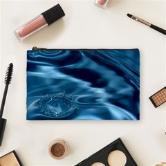 Water Ripples 1 Cosmetic Bag (medium)  by trendistuff