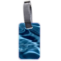 Water Ripples 1 Luggage Tags (two Sides)