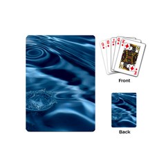 Water Ripples 1 Playing Cards (mini)  by trendistuff