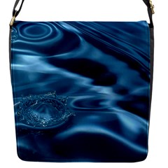 Water Ripples 1 Flap Messenger Bag (s)