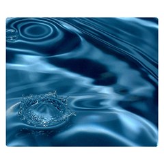 Water Ripples 1 Double Sided Flano Blanket (small) 