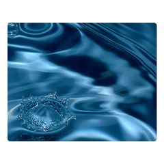 Water Ripples 1 Double Sided Flano Blanket (large) 