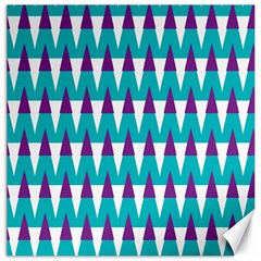 Peaks Pattern Canvas 12  X 12 