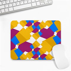 Layered Shapes Small Mousepad