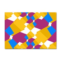 Layered Shapes Sticker A4 (100 Pack)