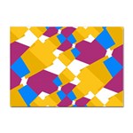 Layered shapes Sticker A4 (100 pack) Front