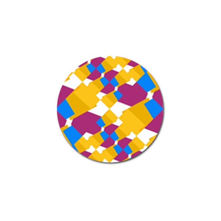 Layered shapes Golf Ball Marker