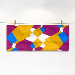 Layered Shapes Hand Towel