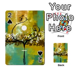 She Open s To The Moon Playing Cards 54 Designs  by digitaldivadesigns