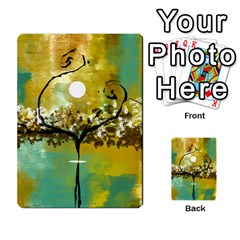 She Open s To The Moon Multi-purpose Cards (rectangle)  by digitaldivadesigns