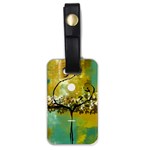 She Open s to the Moon Luggage Tags (One Side)  Front