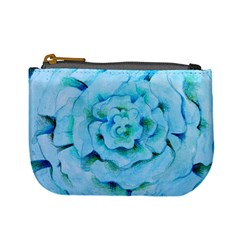 Blue Flower Mini Coin Purses