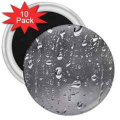 Water Drops 4 3  Magnets (10 Pack) 