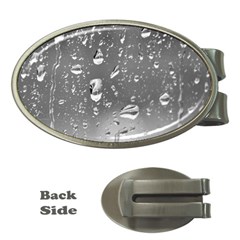 Water Drops 4 Money Clips (oval)  by trendistuff