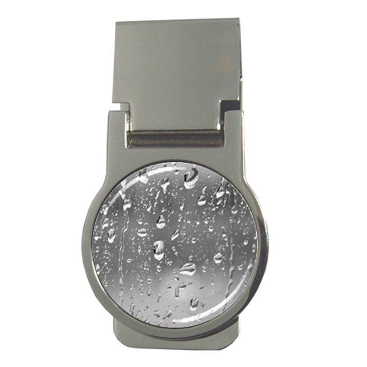 WATER DROPS 4 Money Clips (Round) 