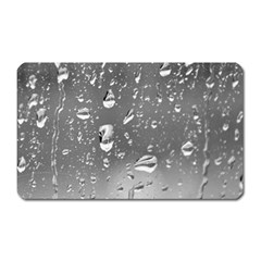 Water Drops 4 Magnet (rectangular)