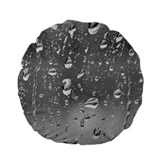 Water Drops 4 Standard 15  Premium Round Cushions