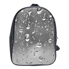 Water Drops 4 School Bags (xl)  by trendistuff