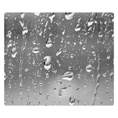 Water Drops 4 Double Sided Flano Blanket (small) 