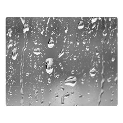 Water Drops 4 Double Sided Flano Blanket (large) 