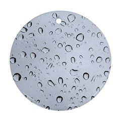 Water Drops 2 Ornament (round) 