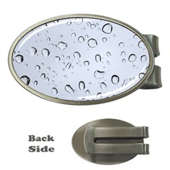 WATER DROPS 2 Money Clips (Oval) 