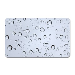 Water Drops 2 Magnet (rectangular)