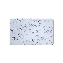 Water Drops 2 Magnet (name Card) by trendistuff