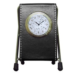 Water Drops 2 Pen Holder Desk Clocks