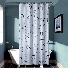 Water Drops 2 Shower Curtain 36  X 72  (stall)  by trendistuff