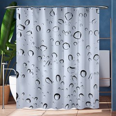 Water Drops 2 Shower Curtain 60  X 72  (medium) 