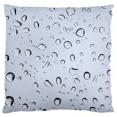 Water Drops 2 Large Cushion Cases (one Side) 