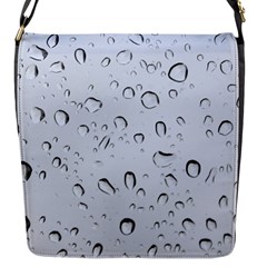 Water Drops 2 Flap Messenger Bag (s) by trendistuff