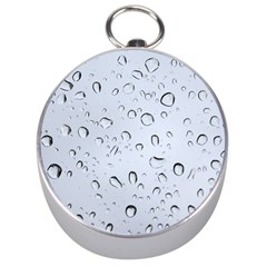 Water Drops 2 Silver Compasses