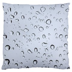 Water Drops 2 Standard Flano Cushion Cases (one Side)  by trendistuff