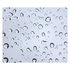 Water Drops 2 Double Sided Flano Blanket (small) 