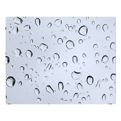 Water Drops 2 Double Sided Flano Blanket (large) 