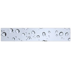 Water Drops 2 Flano Scarf (large)  by trendistuff