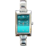 UNDERWATER WORLD Rectangle Italian Charm Watches