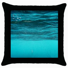 Underwater World Throw Pillow Cases (black) by trendistuff