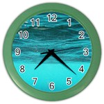 UNDERWATER WORLD Color Wall Clocks Front