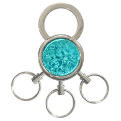 Turquoise Water 3-ring Key Chains by trendistuff