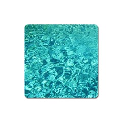 Turquoise Water Square Magnet