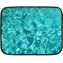 Turquoise Water Fleece Blanket (mini) by trendistuff