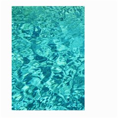 Turquoise Water Large Garden Flag (two Sides)